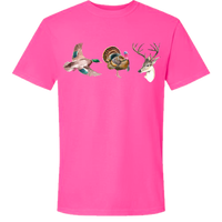 Duck Turkey Deer Comfort Color Tee