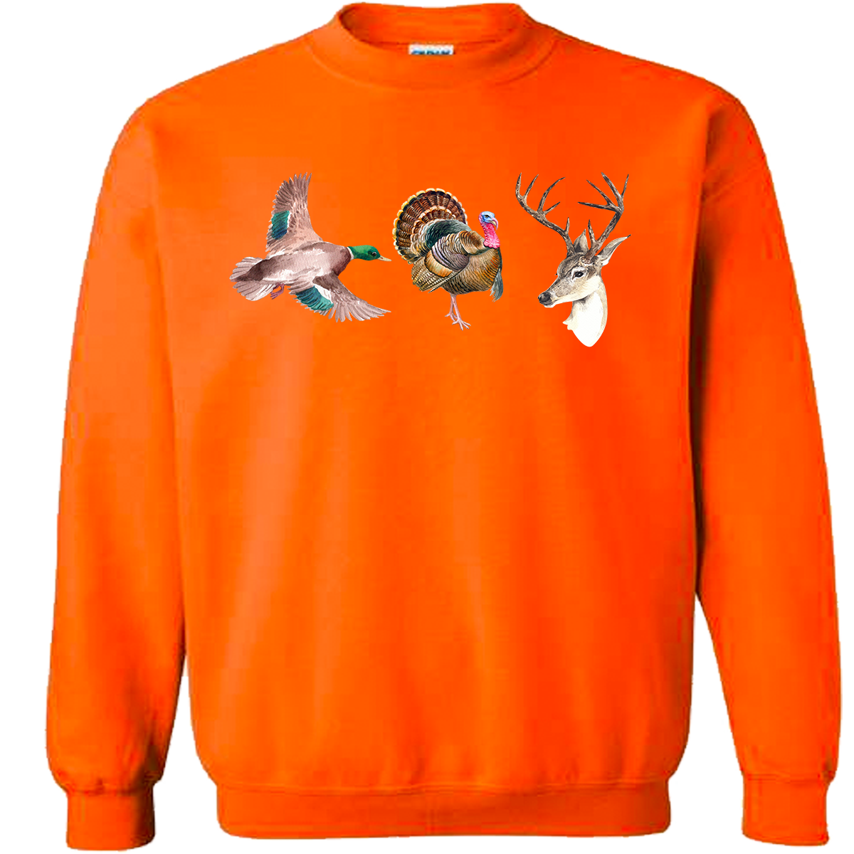 Duck Turkey Deer Sweatshirt