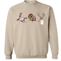 Duck Turkey Deer Sweatshirt