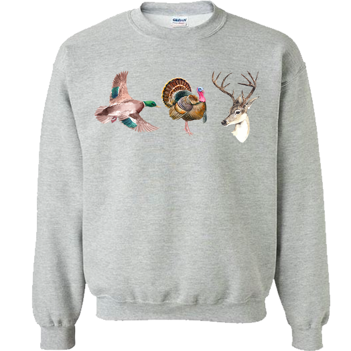 Duck Turkey Deer Sweatshirt