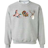 Duck Turkey Deer Sweatshirt