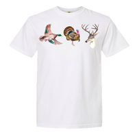 Duck Turkey Deer Comfort Color Tee