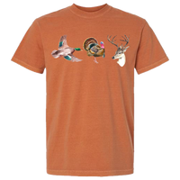 Duck Turkey Deer Comfort Color Tee