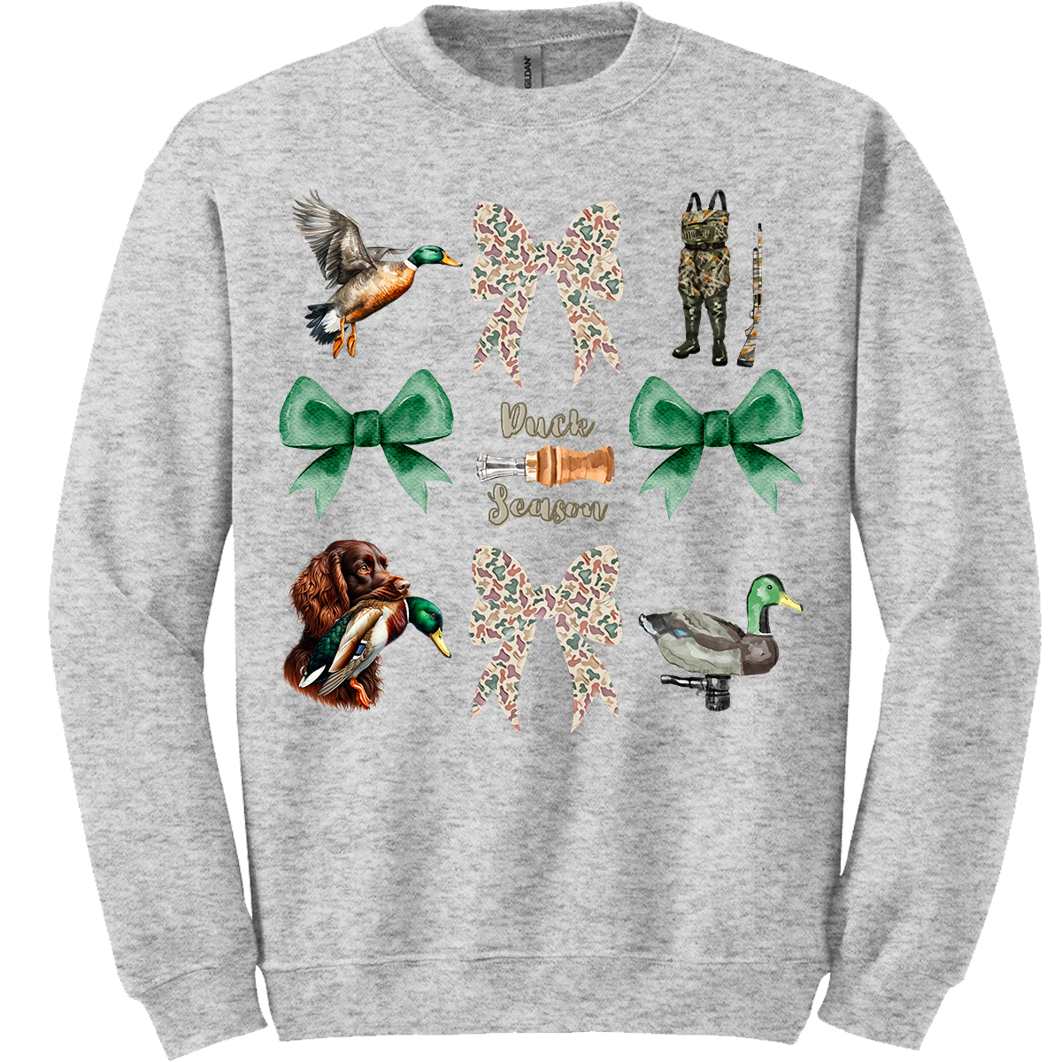 Duck Season Coquette Sweatshirt