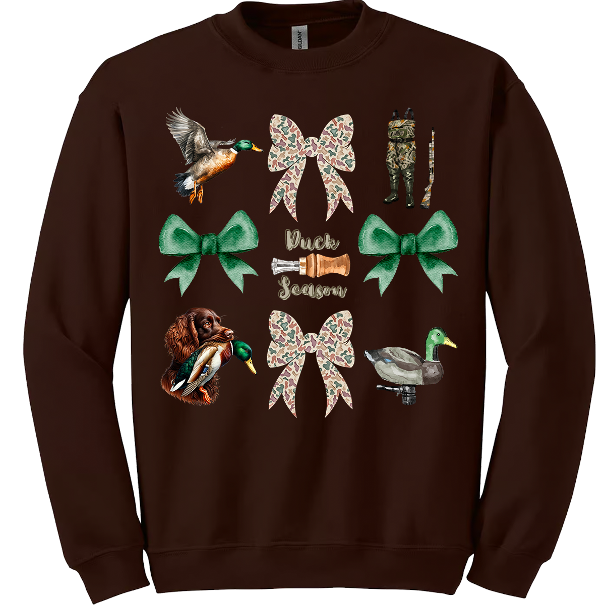 Duck Season Coquette Sweatshirt