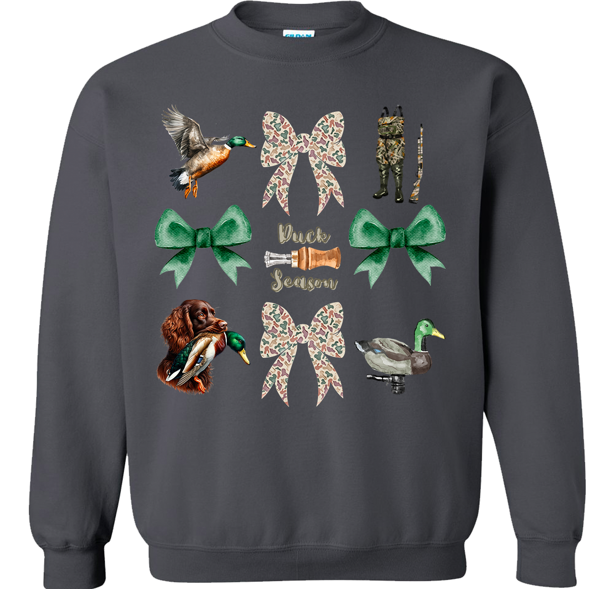 Duck Season Coquette Sweatshirt