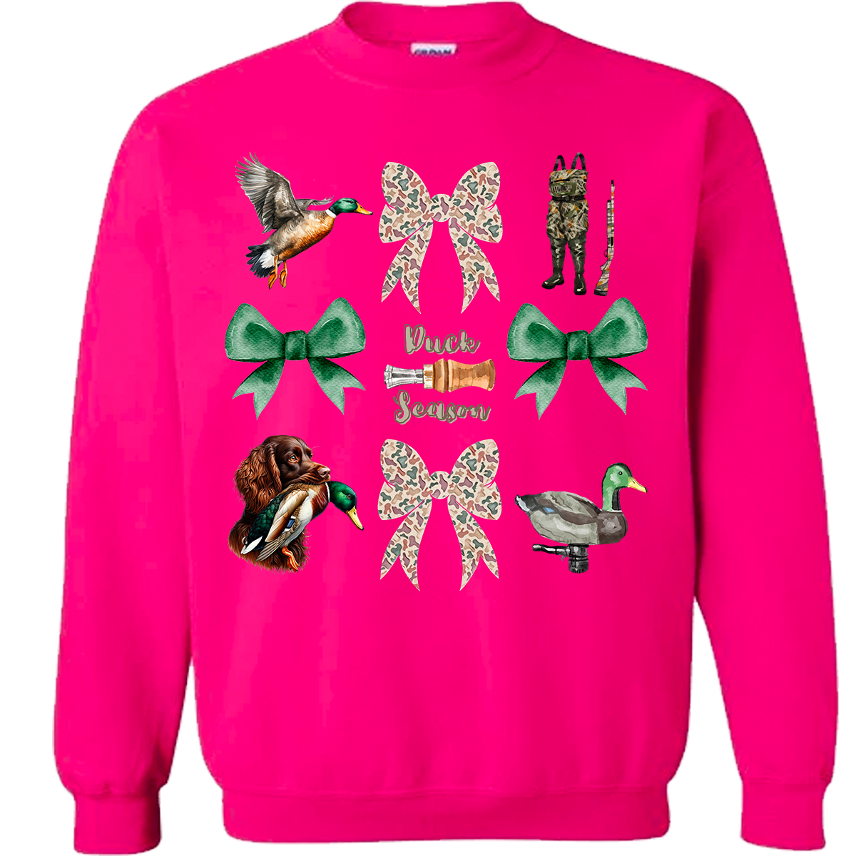 Duck Season Coquette Sweatshirt