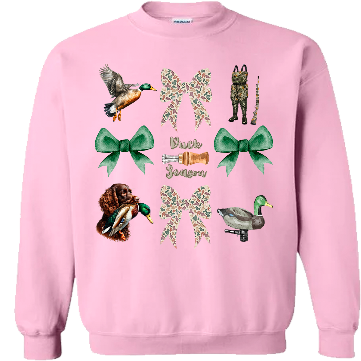 Duck Season Coquette Sweatshirt