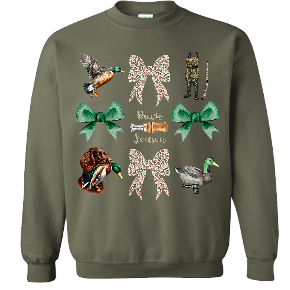 Duck Season Coquette Sweatshirt