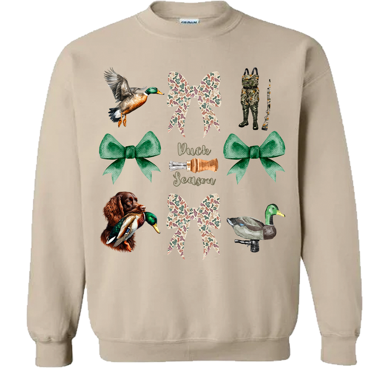 Duck Season Coquette Sweatshirt