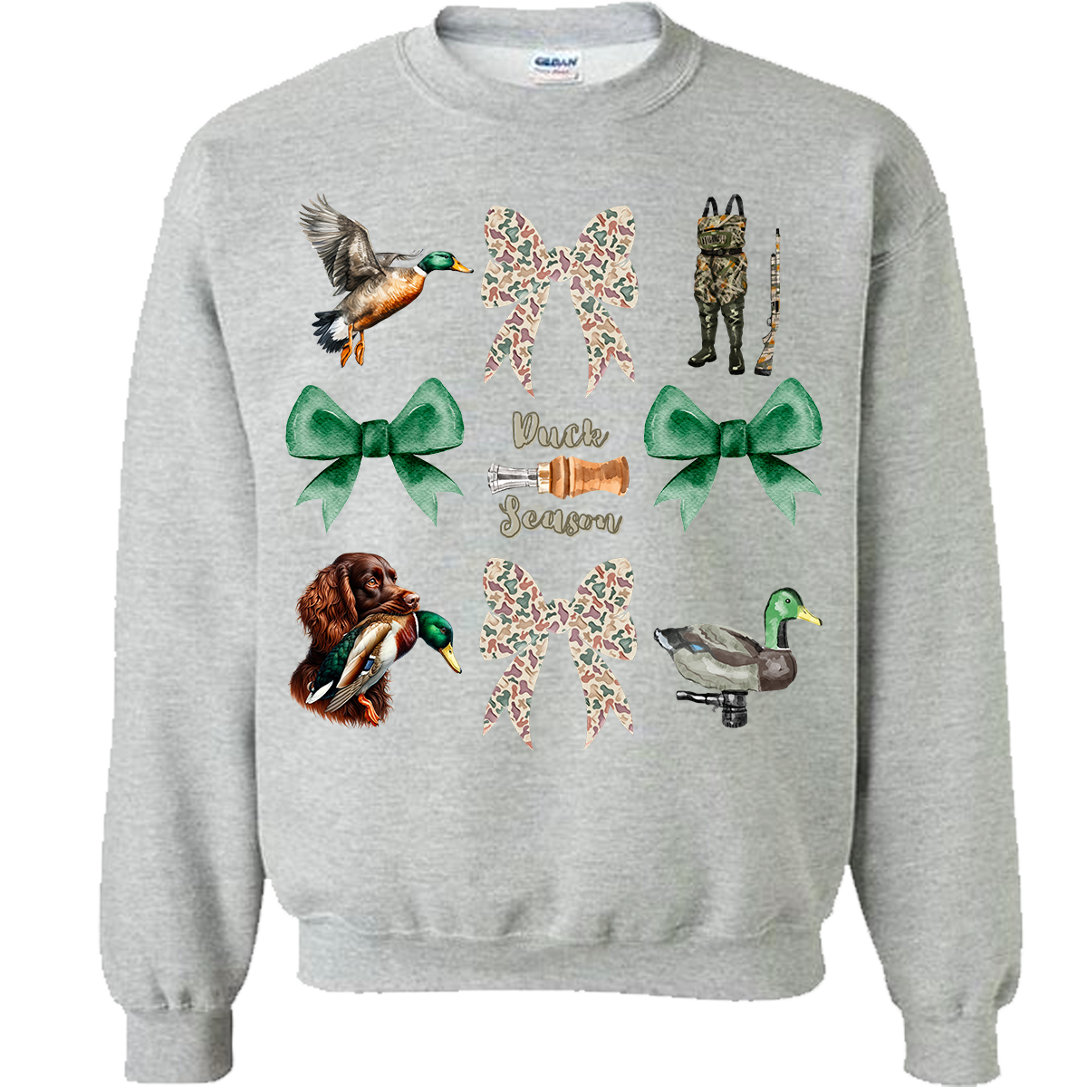 Duck Season Coquette Sweatshirt