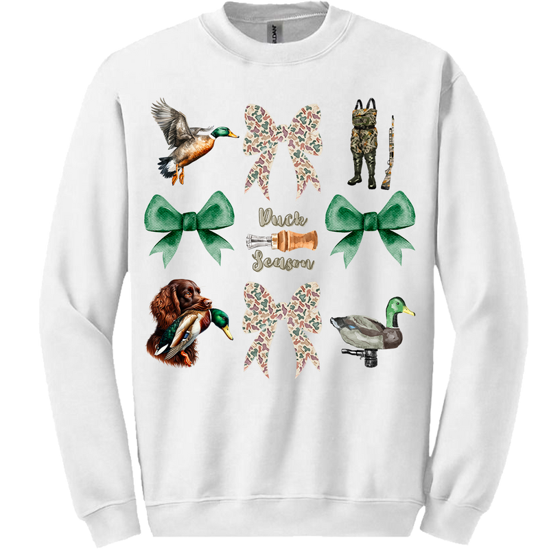 Duck Season Coquette Sweatshirt