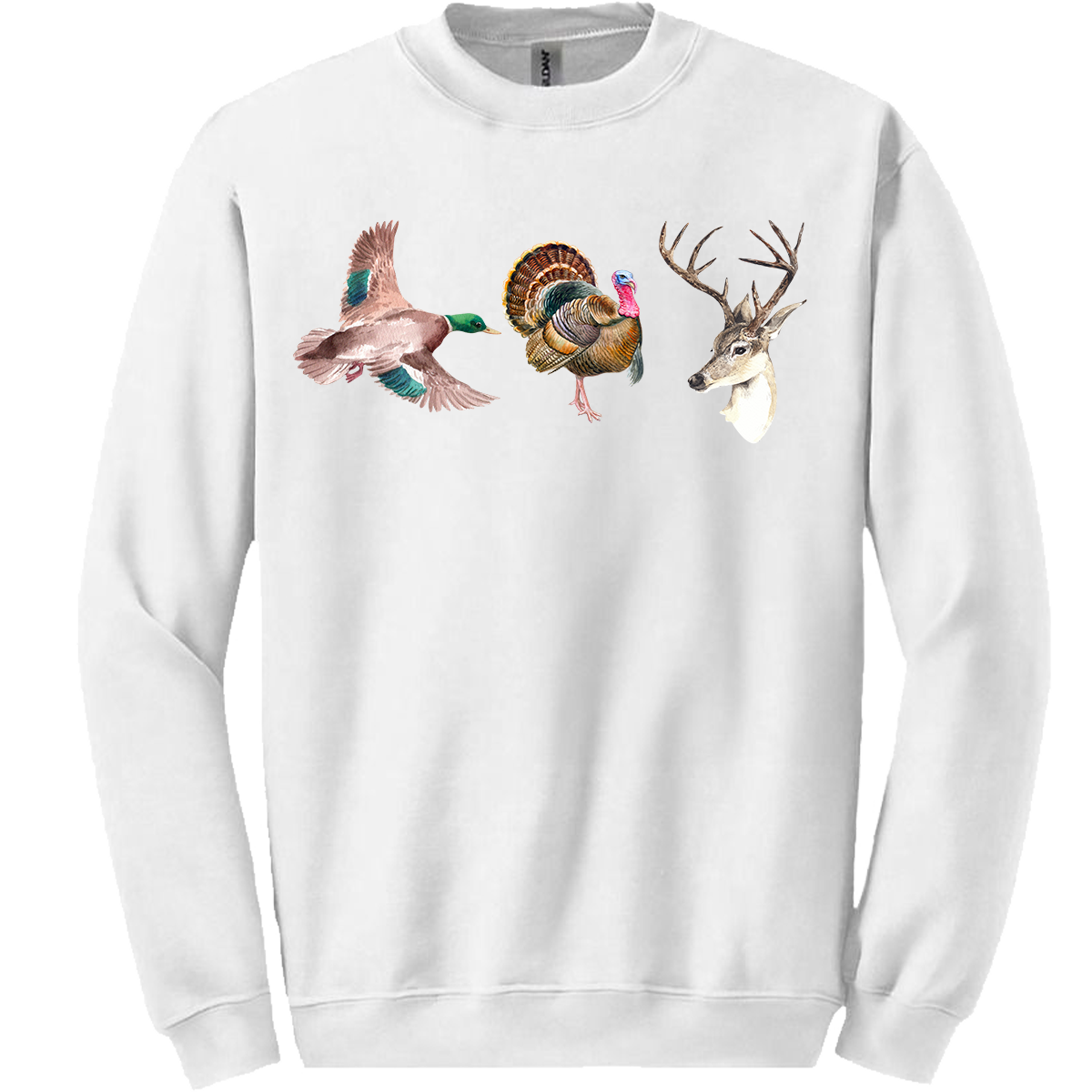 Duck Turkey Deer Sweatshirt