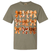 Fall Bows Comfort Color Tee