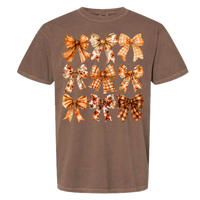 Fall Bows Comfort Color Tee