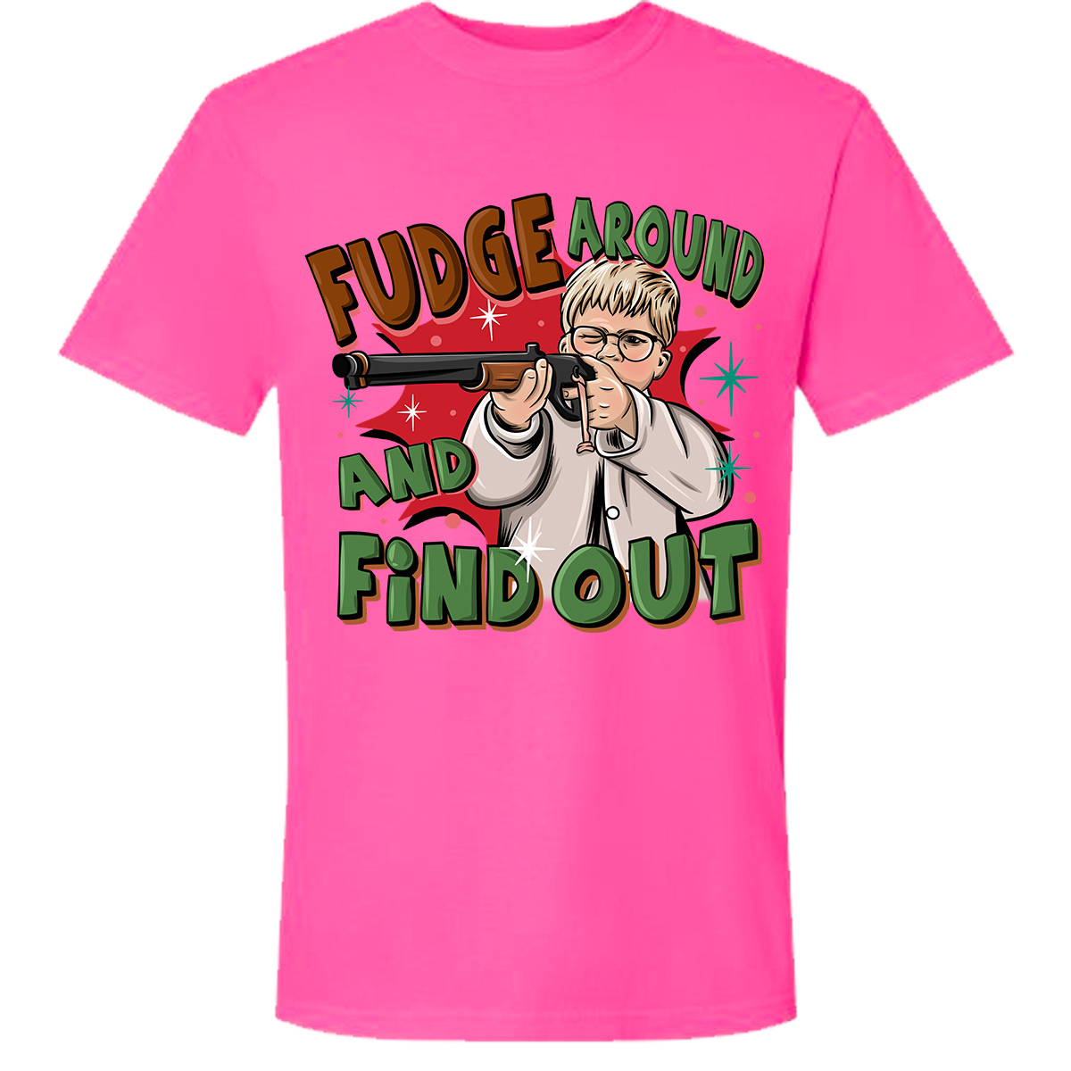 Fudge Around Comfort Color Tee