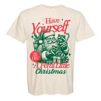 Feral Christmas Comfort Color Tee