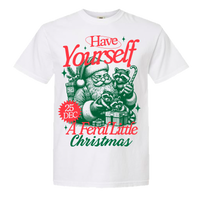 Feral Christmas Comfort Color Tee