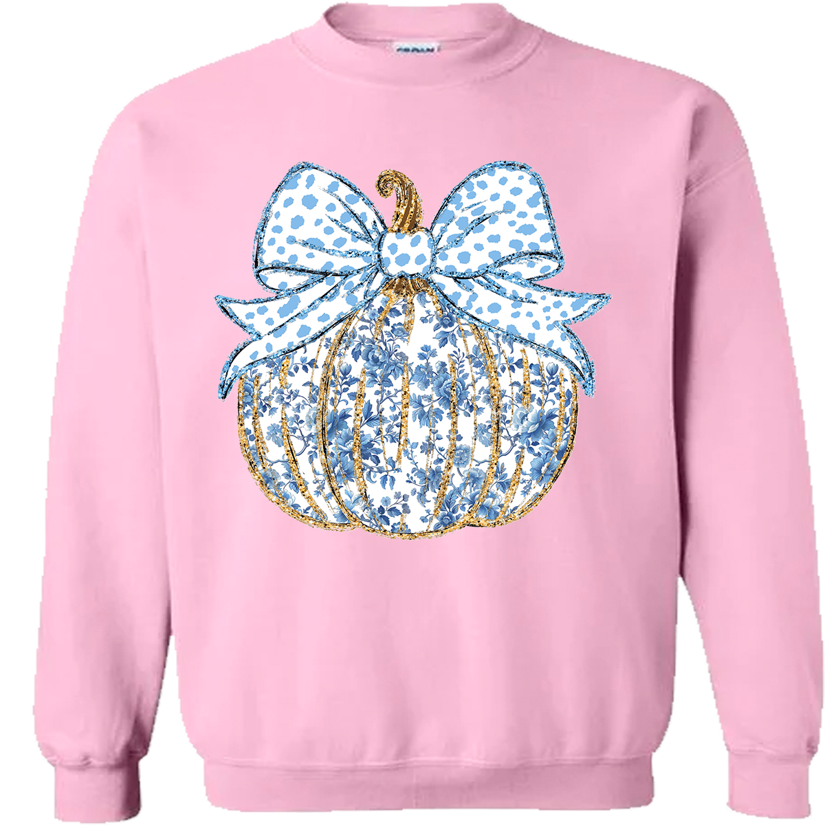 Floral Pumpkin Sweatshirt