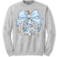 Floral Pumpkin Sweatshirt