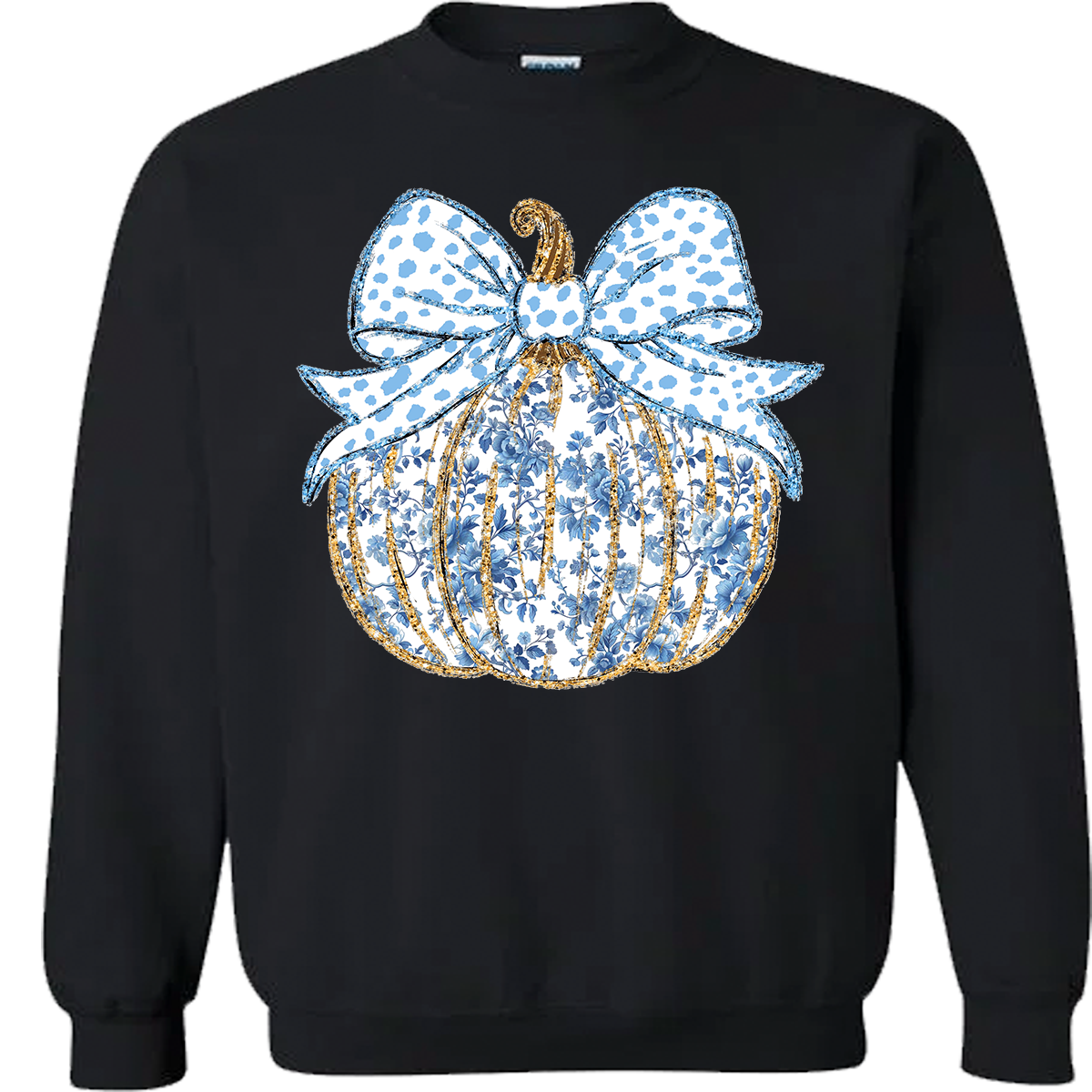 Floral Pumpkin Sweatshirt