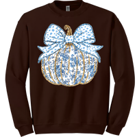 Floral Pumpkin Sweatshirt