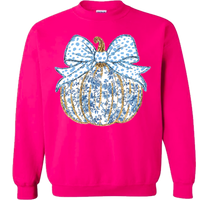 Floral Pumpkin Sweatshirt