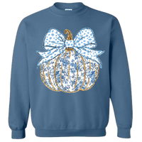 Floral Pumpkin Sweatshirt