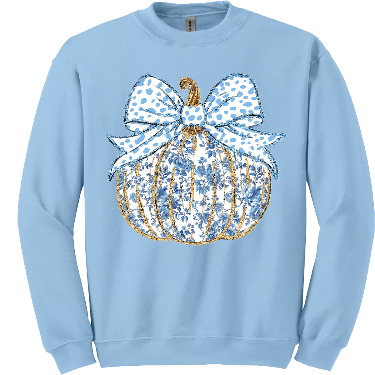 Floral Pumpkin Sweatshirt