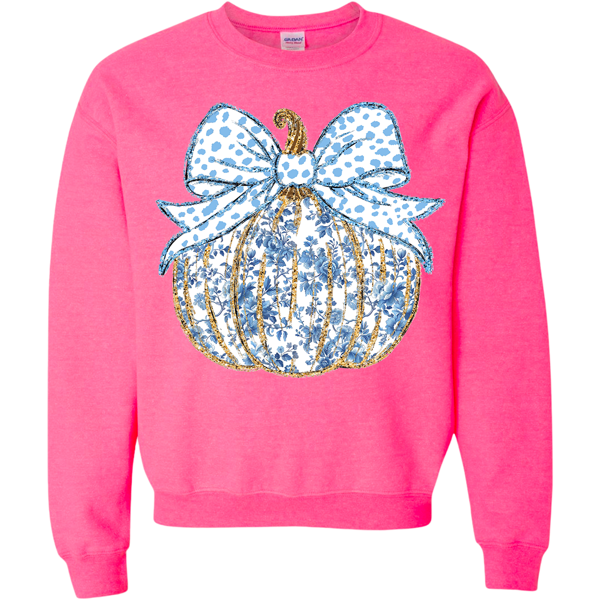 Floral Pumpkin Sweatshirt