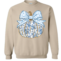 Floral Pumpkin Sweatshirt