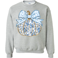 Floral Pumpkin Sweatshirt