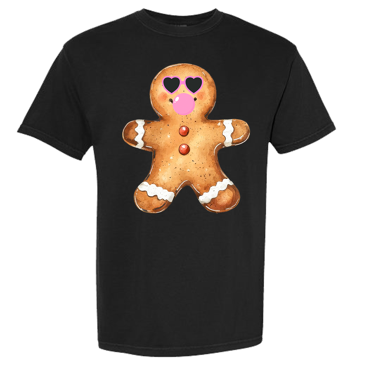 Gingerbread Bubble Comfort Color Tee