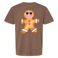 Gingerbread Bubble Comfort Color Tee