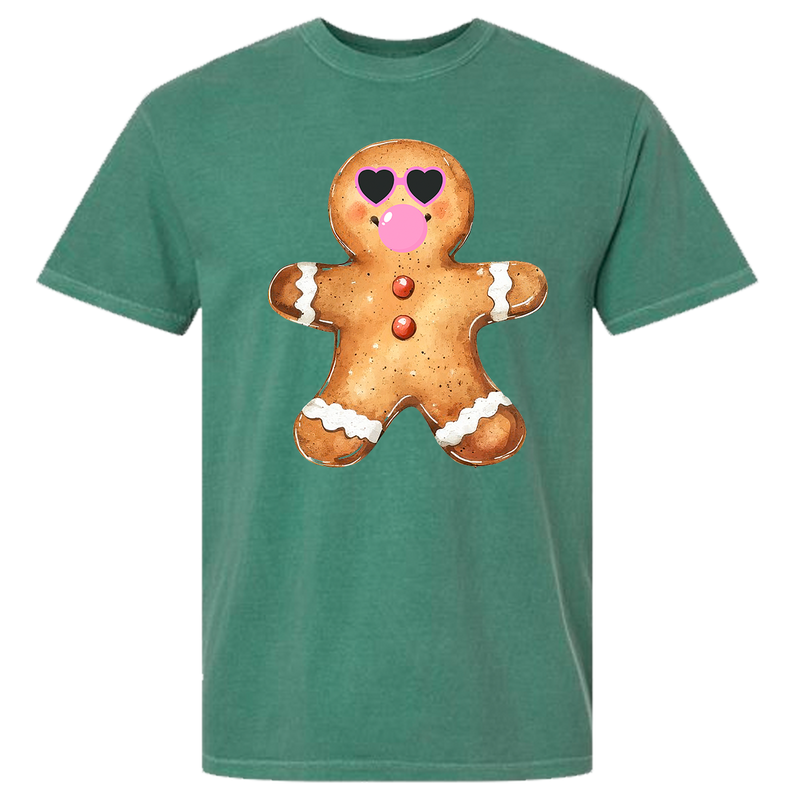 Gingerbread Bubble Comfort Color Tee