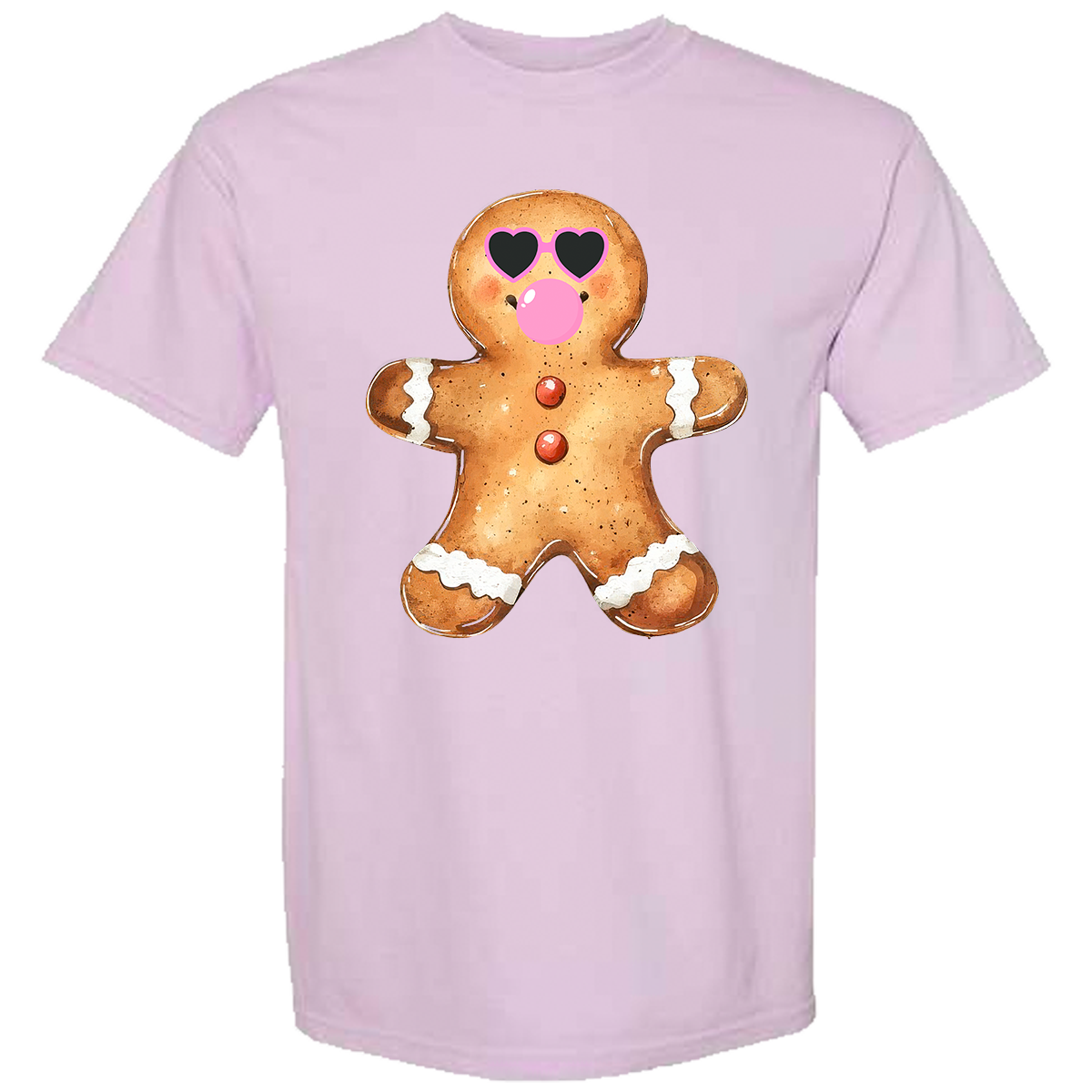 Gingerbread Bubble Comfort Color Tee