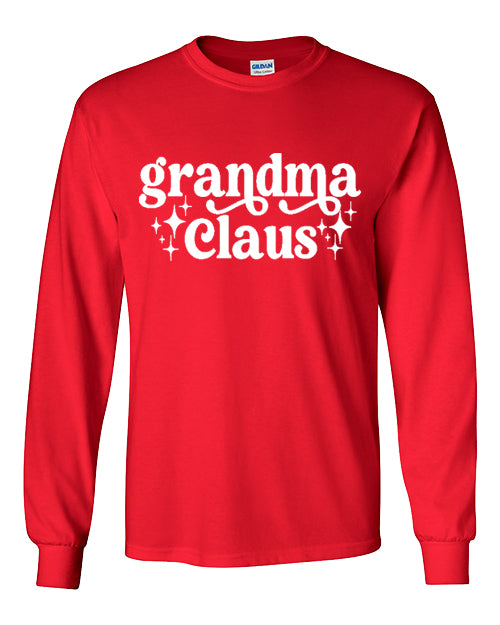 Grandma Claus - Red Tee