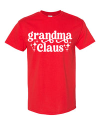 Grandma Claus - Red Tee