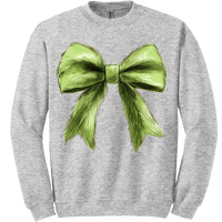 Green Christmas Bow Tee