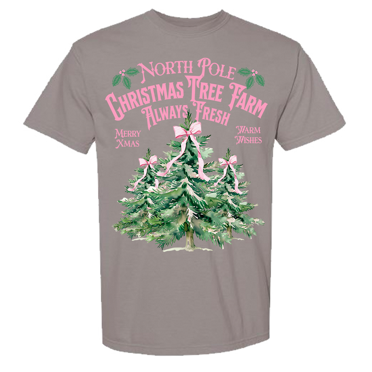 Christmas Tree Farm Comfort Color Tee