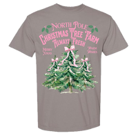 Christmas Tree Farm Comfort Color Tee