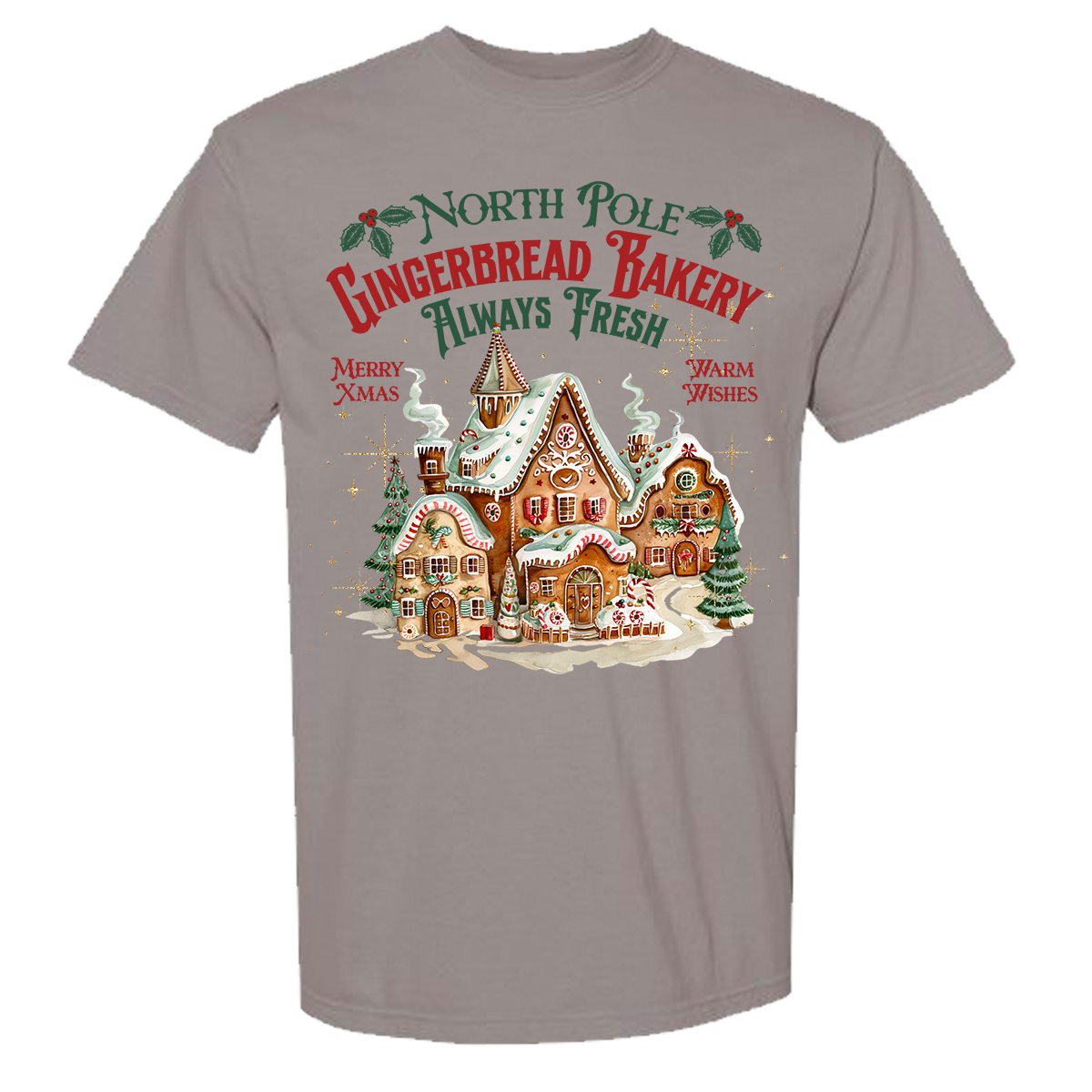 Gingerbread Bakery Comfort Color Tee