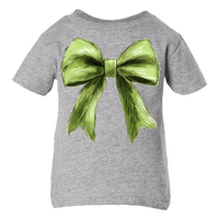 Green Christmas Bow Tee (INFANT/TODDLER/YOUTH)