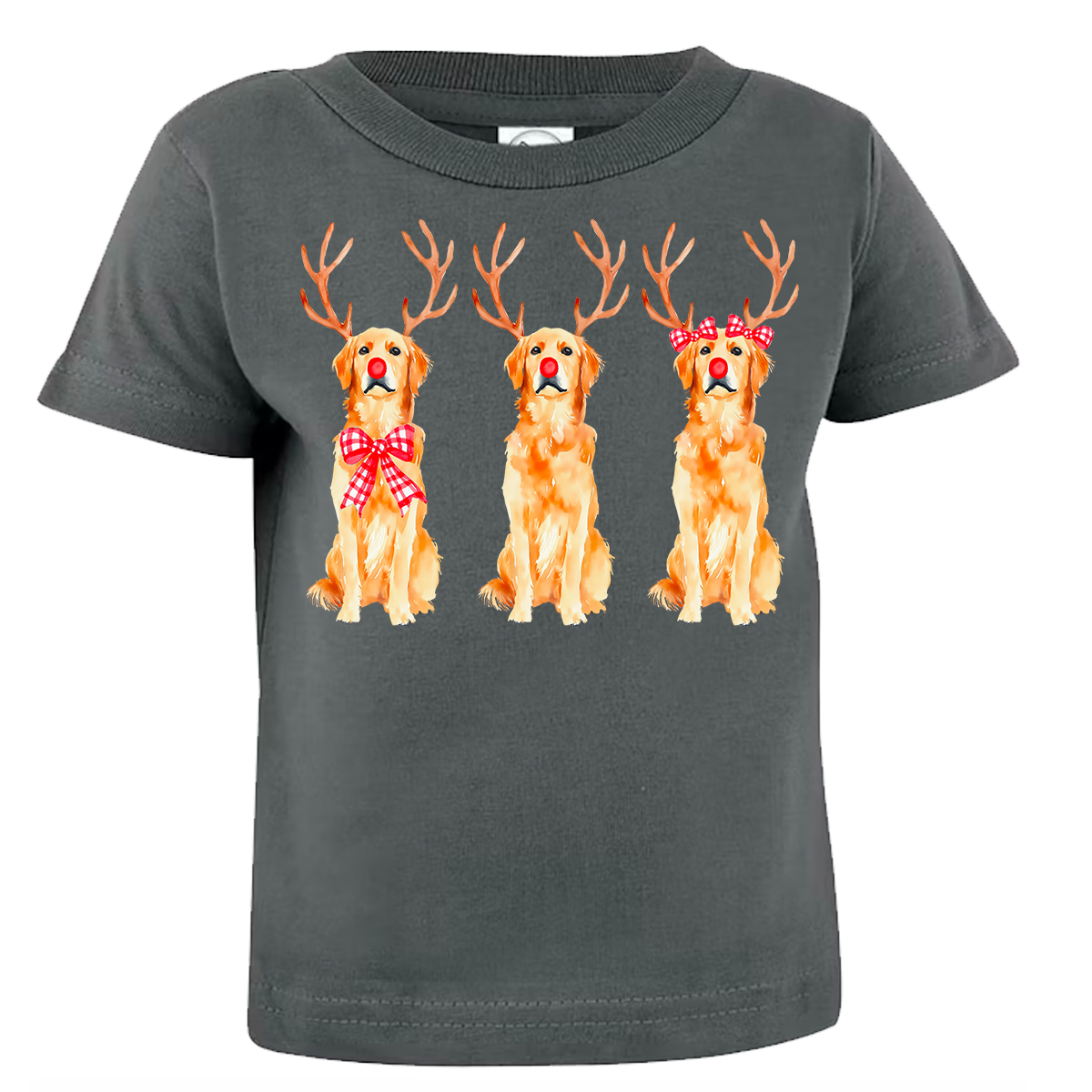 Golden Retriever Reindeer Tee (INFANT/TODDLER/YOUTH)