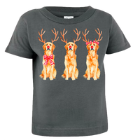 Golden Retriever Reindeer Tee (INFANT/TODDLER/YOUTH)