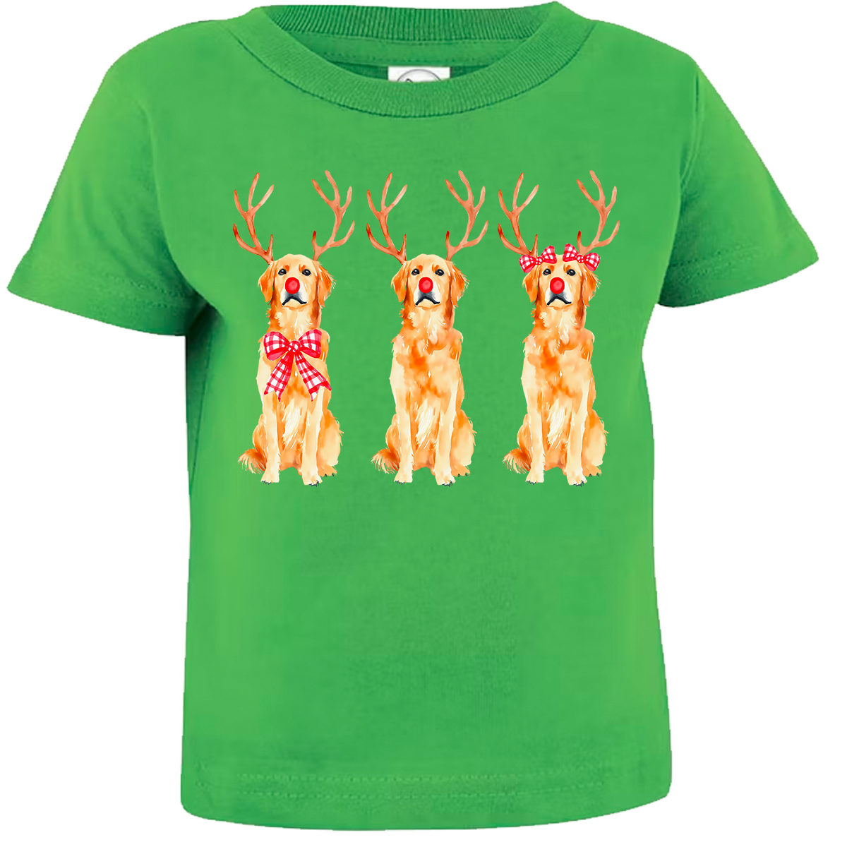 Golden Retriever Reindeer Tee (INFANT/TODDLER/YOUTH)