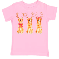 Golden Retriever Reindeer Tee (INFANT/TODDLER/YOUTH)