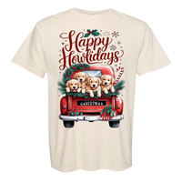 Happy Howlidays Comfort Color Tee