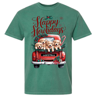 Happy Howlidays Comfort Color Tee