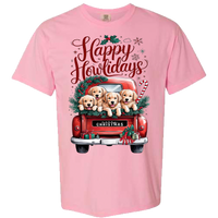 Happy Howlidays Comfort Color Tee